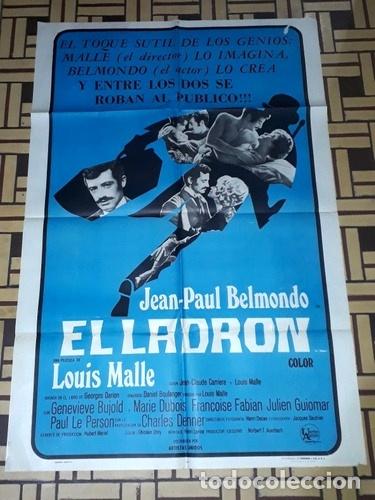 Kino: el ladron afiche cine jean paul belmondo louis malle g26