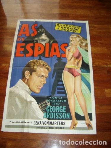Kino: afiche de cine as de espias george ardisson lena von martens