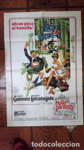 Kino: hotel paradiso afiche de pelicula de los 60