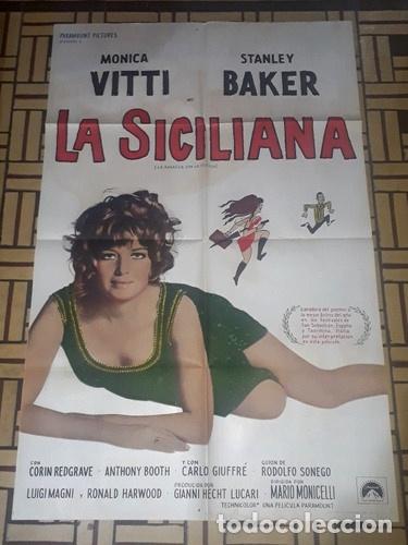 Kino: la siciliana afiche monica vito stanley baker b35