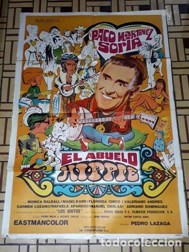Kino: el abuelo hippie afiche paco martinez soria mraldall c7