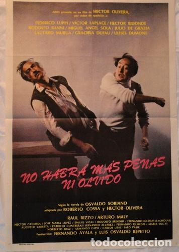 Kino: afiche no habra mas penas ni olvido olivera soriano cine