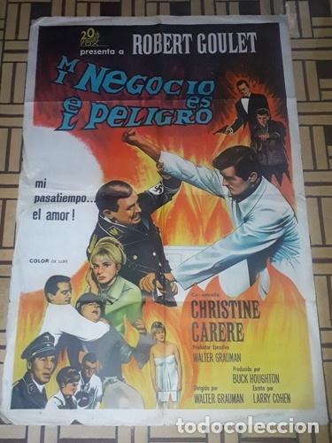 Kino: mi negocio es el peligro afiche robert goulet ccarere b33