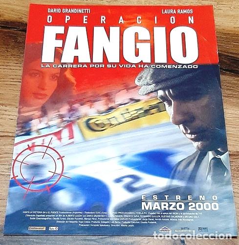 Kino: mini poster pelicula operacion fangio