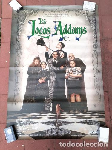 Kino: afiche pelicula los locos addams original de cine 1991