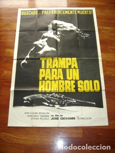 Kino: afiche trampa para un hombre solo movie poster aller simple