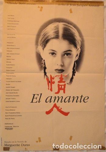 Kino: afiche original cine el amante jean jacques annaud 1991