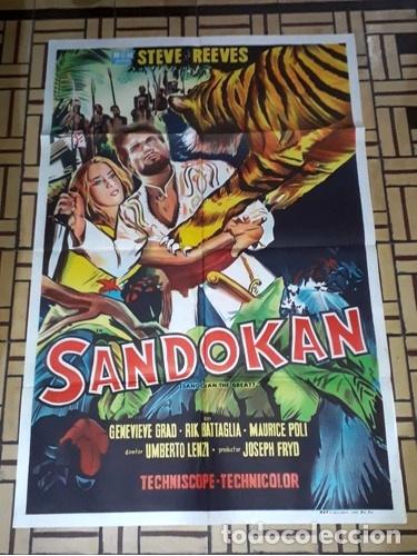 Kino: sandokan afiche steve reeves ggrad rbattaglia f24