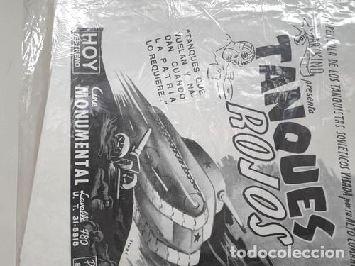Cine: afiche de cine tanques rojos sovietico - Foto 1
