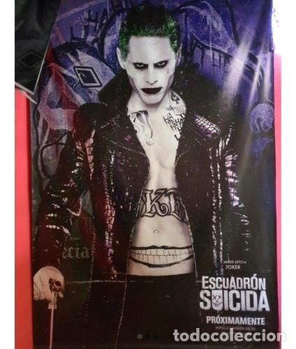 Kino: banner de lona del joker en escuadron suicida