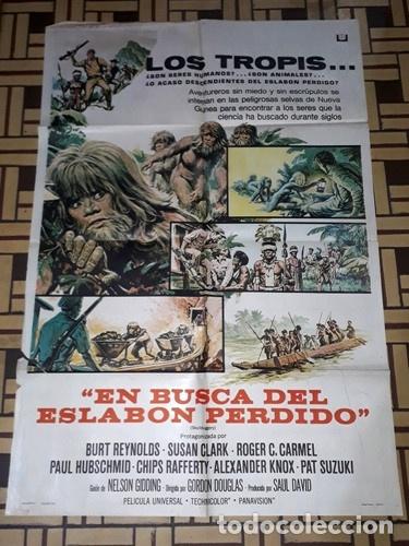Kino: en busca del eslabon perdido afiche burt reynolds clarck h36