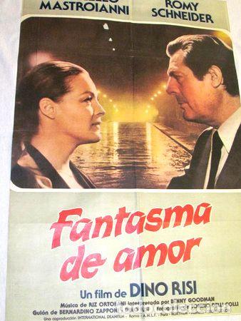 Kino: afiche antguo con marcello mastroinni