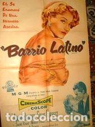 Kino: afiche antiguo y original con anne baxter