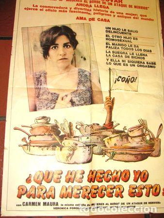 Kino: afiches de cine antiguos con carmen maura
