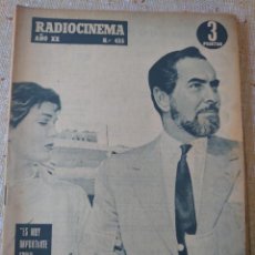 Cinema: RADIOCINEMA REVISTA NÚMERO 436 NOVIEMBRE 1958... TYRONE POWER / GARY COOPER Y DOROTHY MCGUIRE.... Lote 284349738