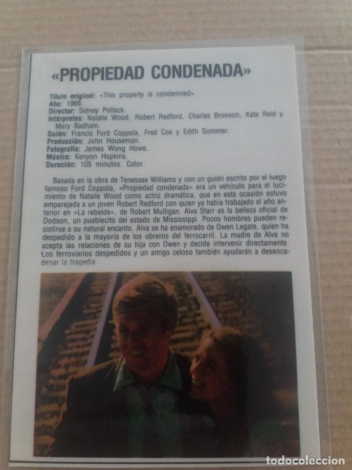 Cine: Propiedad condenada - Foto 2