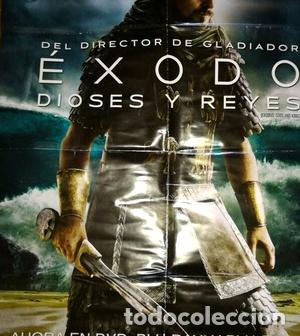 Kino: afiche de peliculaexododioses y reyes