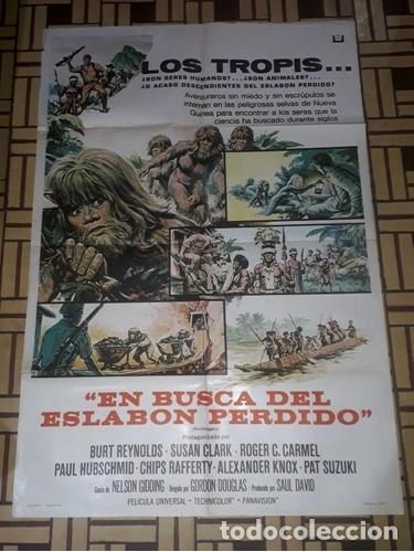 Kino: en busca del eslabon perdido afiche burt reynolds clarck h35