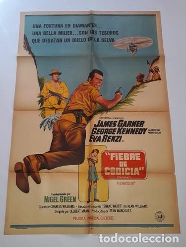 Kino: fiebre de codicia afiche james garner george kennedy i45
