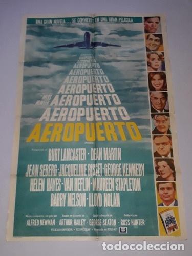 Kino: aeropuerto afiche burt lancaster dean martin jaeberg i10