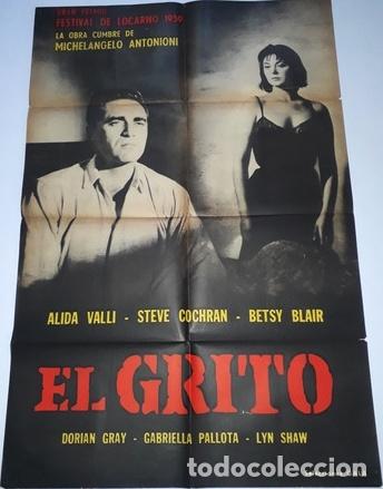 Kino: el grito afiche aida valli steve cochran betsy blair i16