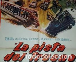 Kino: la pista del trueno afiche chet stratton majel barrett j22