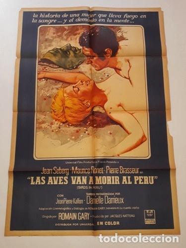Kino: las aves va a morir al peru afiche jseberg mronet i48