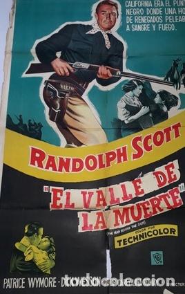 Kino: el valle de la muerte afiche randolph scott pwymore j48