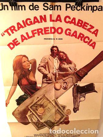 Kino: afiche de cine traigan la cabeza de alfredo garcia