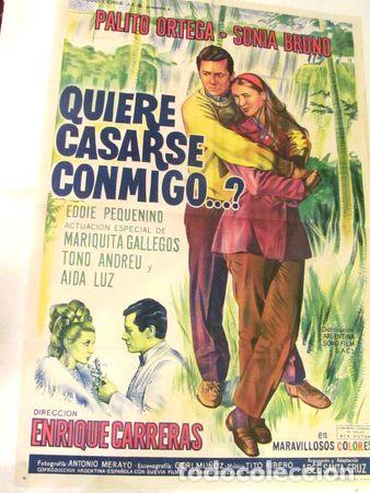 Kino: afiche antiguo y original con palito ortega
