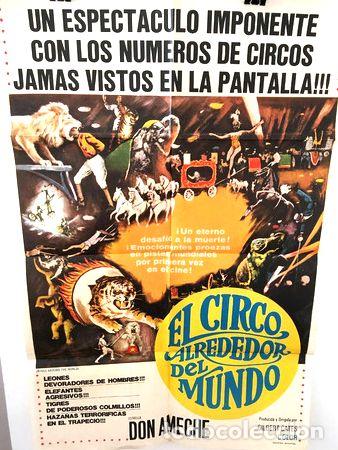 Kino: afiche de cine original el circo alrededor del mundo