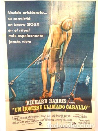 Kino: afiche de cine un hombre llamado caballo