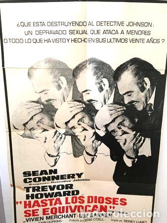 Kino: afiche de cine original hasta los dioses se equivocan