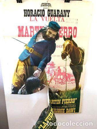 Kino: afiche de cine martin fierro horacio guarani roto