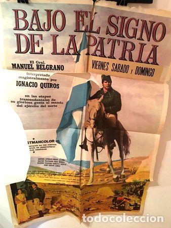 Kino: afiche de cine original bajo el signo de la patria