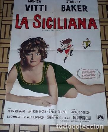 Kino: la siciliana afiche cine monica vitti sbaker b37
