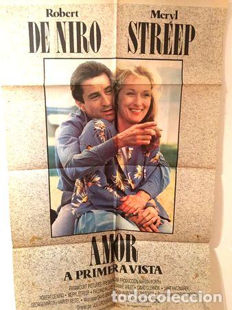 Kino: afiche de cine amor a primera vista de niro streep