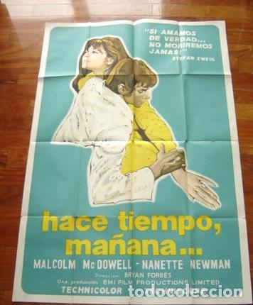 Kino: afiche de cine hace tiempo manana malcolm mcdowell