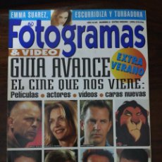 Cine: REVISTA FOTOGRAMAS. EXTRA VERANO 1994. CINE. Lote 291016793