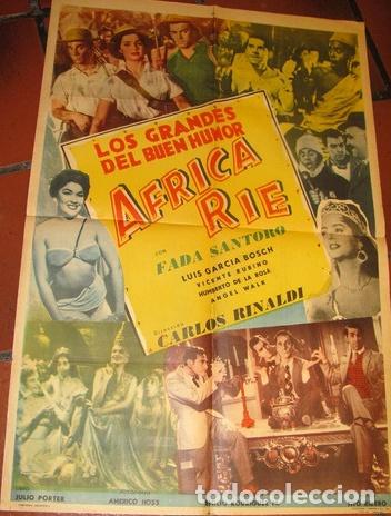Kino: afiche antiguo con los grandes del buen humor