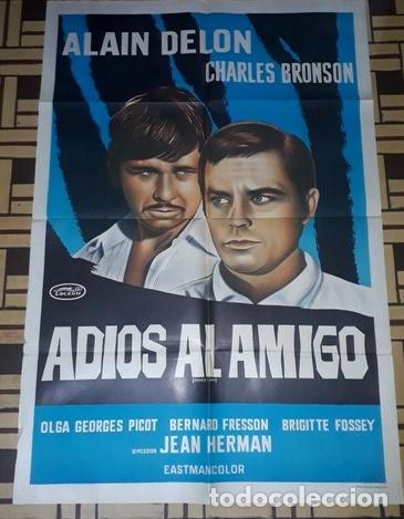 Kino: adios al amigo afiche alain delon charles bronson h17