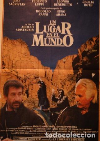 Kino: afiche un lugar en el mundo adolfo aristarain original cine