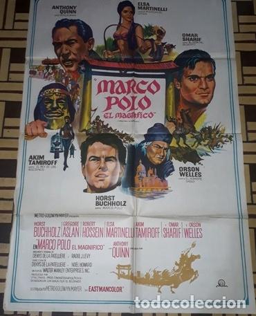 Kino: marco polo el magnifico afiche anthony quinn osharif h32