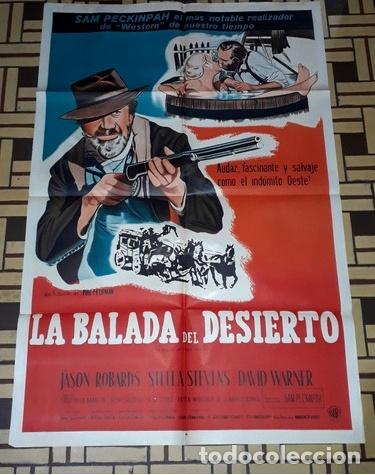 Kino: la balada del desierto poster afiche j robards sstevensf14