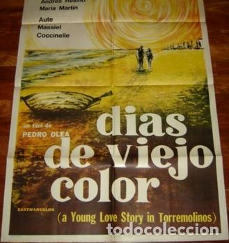 Kino: afiche dias de viejo color argentina movie poster 1968 olea