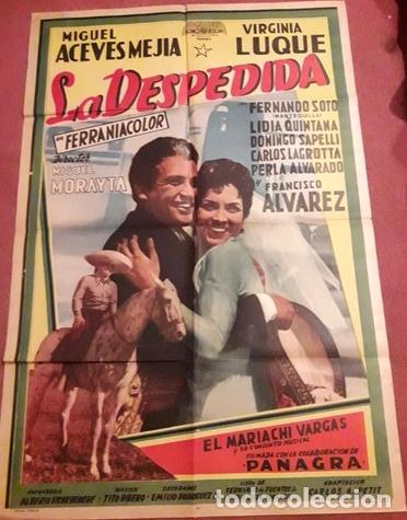 Kino: afiches la despedida miguel aceves mejia virginia luque