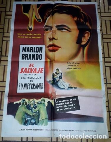 Cine: el salvaje afiche marlon brando stanley kramer f44