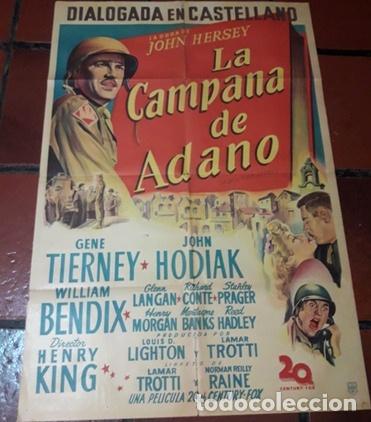 Kino: afiche la campana de adano gene tierney 1945