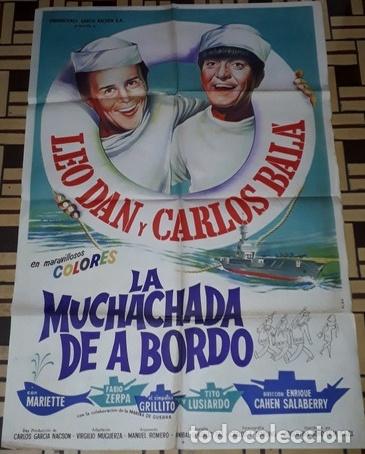 Kino: la muchacha de a bordo afiche leo dan carlos bala f10