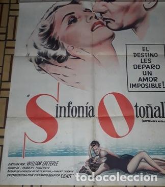 Kino: sinfonia otonal afiche jon fontaine joseph cotten g42